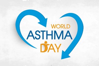 世界哮喘日装饰图案